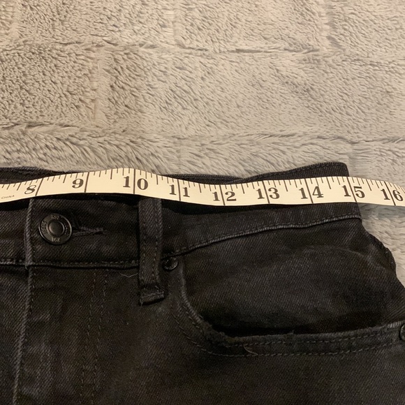 RSQ Skinny Taper Distressed Black Jeans - Picture 9 of 13